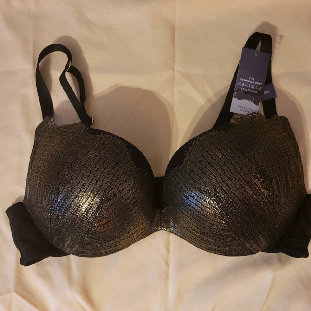 Cacique Max Boost Plunge Bra